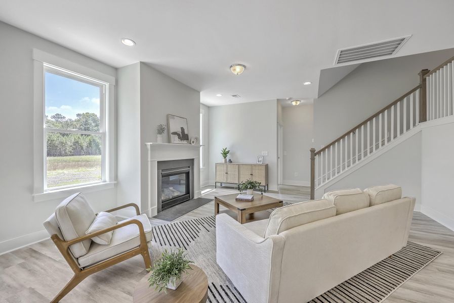 Furnished interior view inside a new home in , Dorchester (Image 39).
