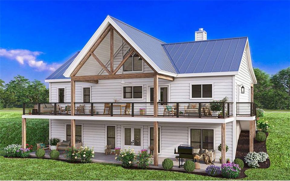 Front exterior of a new home in , Talking Rock, GA, highlighting curb appeal (Image 23).