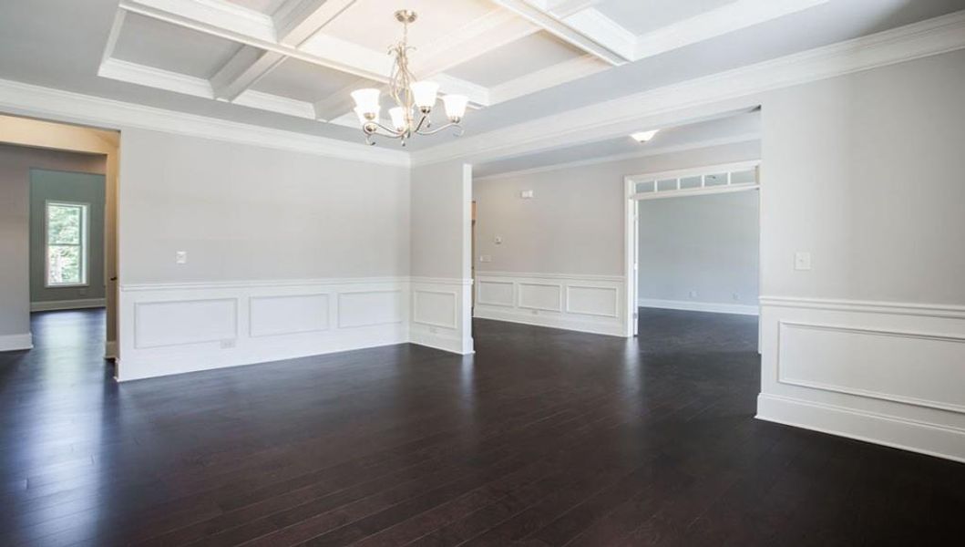 Spacious, unfurnished interior of a new home in Thalley Creek Estates, Cumming (Image 25). Spacious, unfurnished interior of a new home in Thalley Creek Estates, Cumming (Image 25).