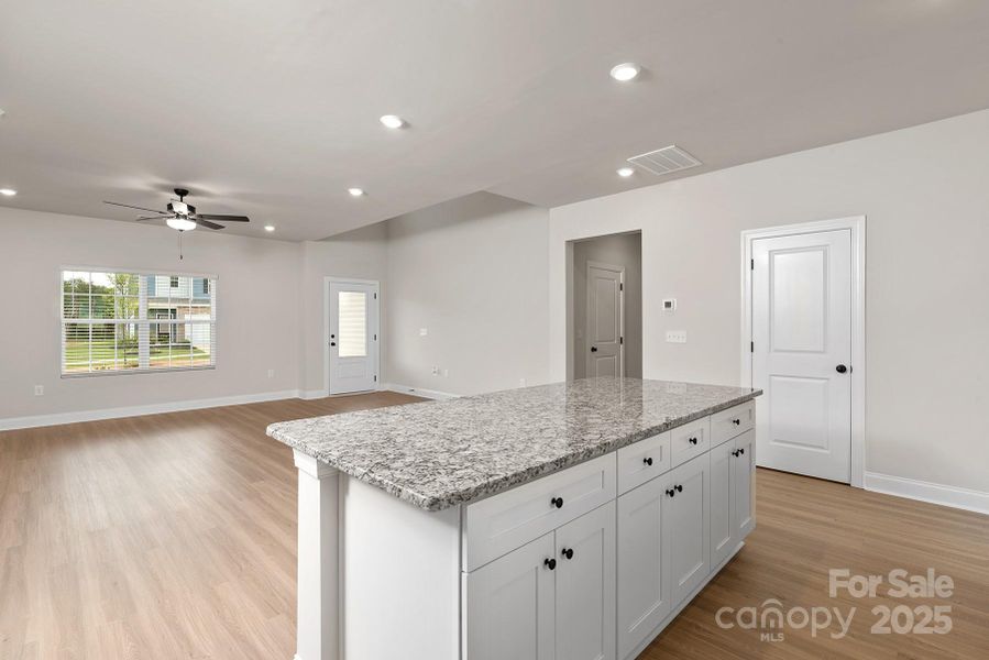 Furnished interior view inside a new home in Stagecoach Station, Gastonia (Image 7).
