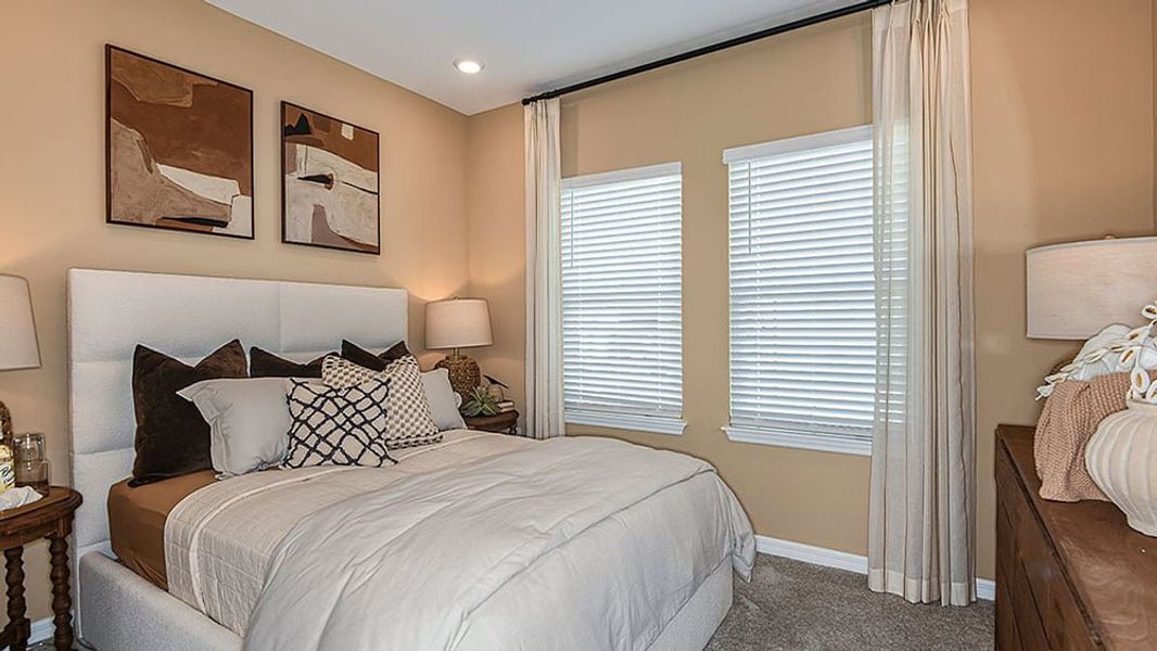 Representative furnished interior of a home built from the Grenada by Taylor Morrison in The Cove at West Port, Port Charlotte (Image 13).