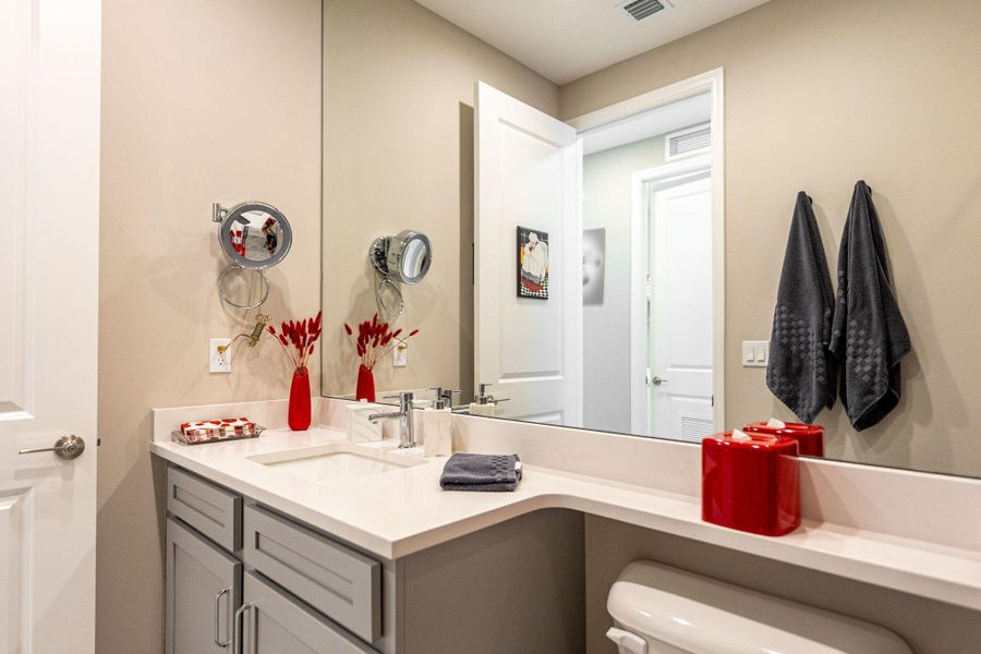 Furnished interior view inside a new home in , Port St. Lucie (Image 8).