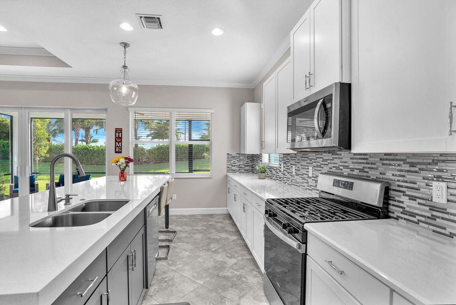 Furnished interior view inside a new home in , Westlake (Image 27).