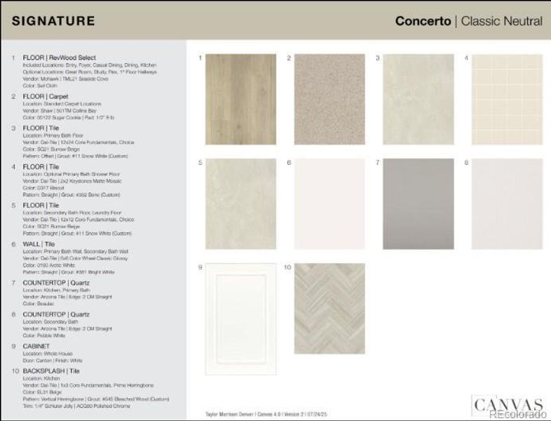 Design Selections: Home is under construction, options subject to change.