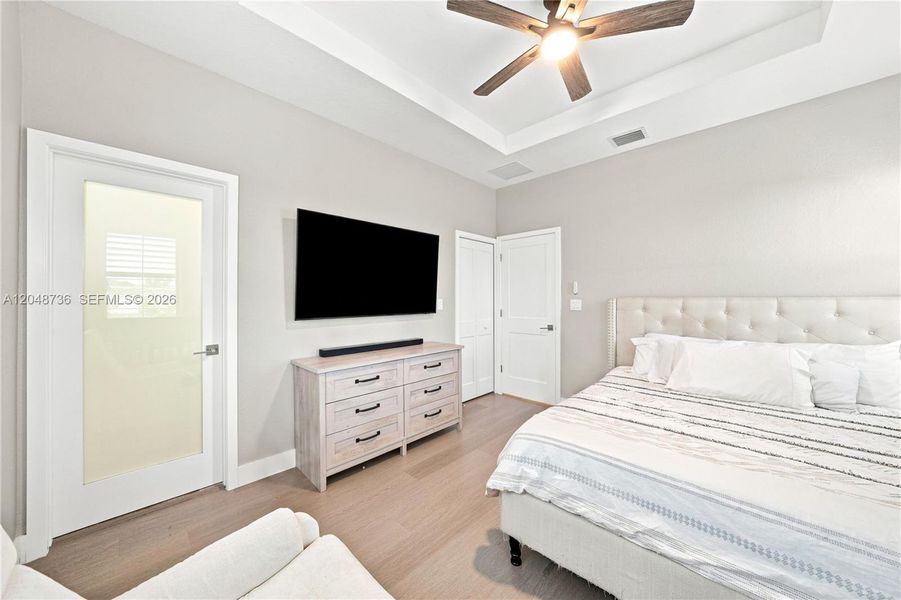 Furnished interior view inside a new home in , Miami (Image 16). Furnished interior view inside a new home in , Miami (Image 16).