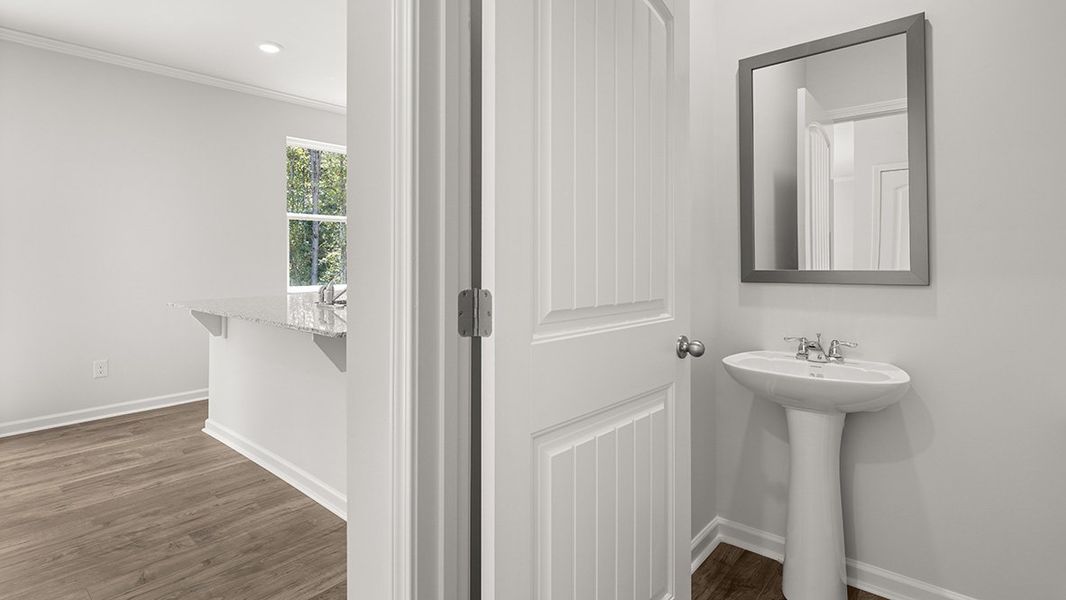 Representative furnished interior of a home built from the PENWELL by D.R. Horton in Fairhaven, Lithia Springs (Image 8).