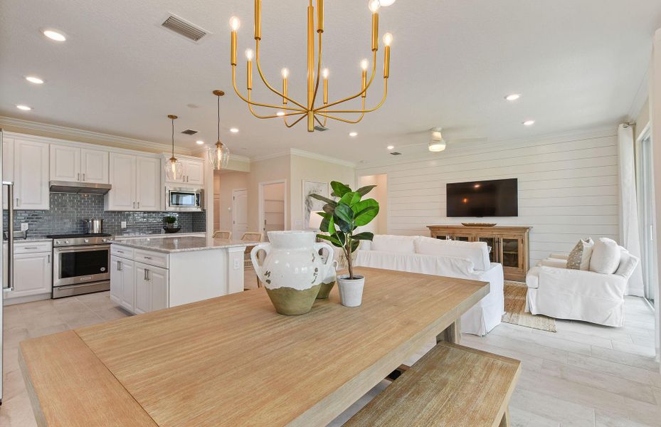 MODEL HOME images may NOT be consistent with the finished product.
