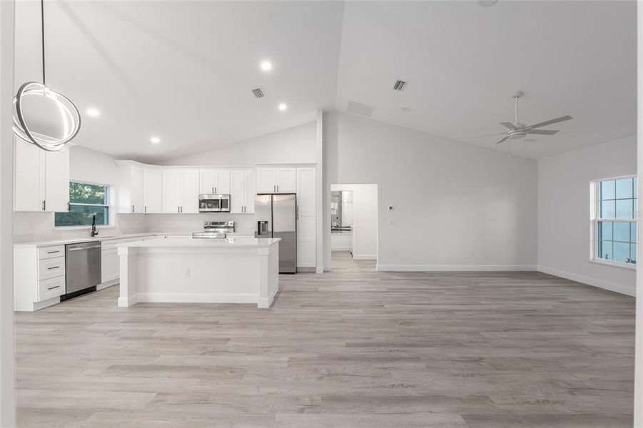 Furnished interior view inside a new home in , Ocala (Image 9).