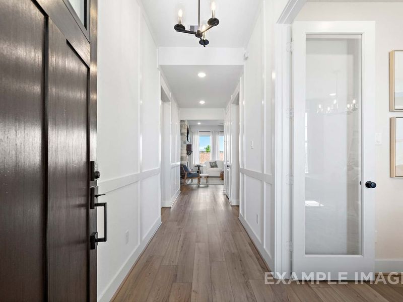 Representative unfurnished interior of a home built from the The Edward A by Davidson Homes LLC in Lago Mar, Texas City (Image 19).