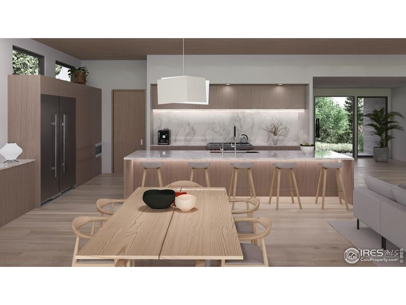 Furnished interior view inside a new home in , Boulder (Image 4).