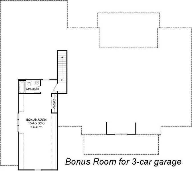 2D floor plan layout of this home in , White, GA (Image 5).