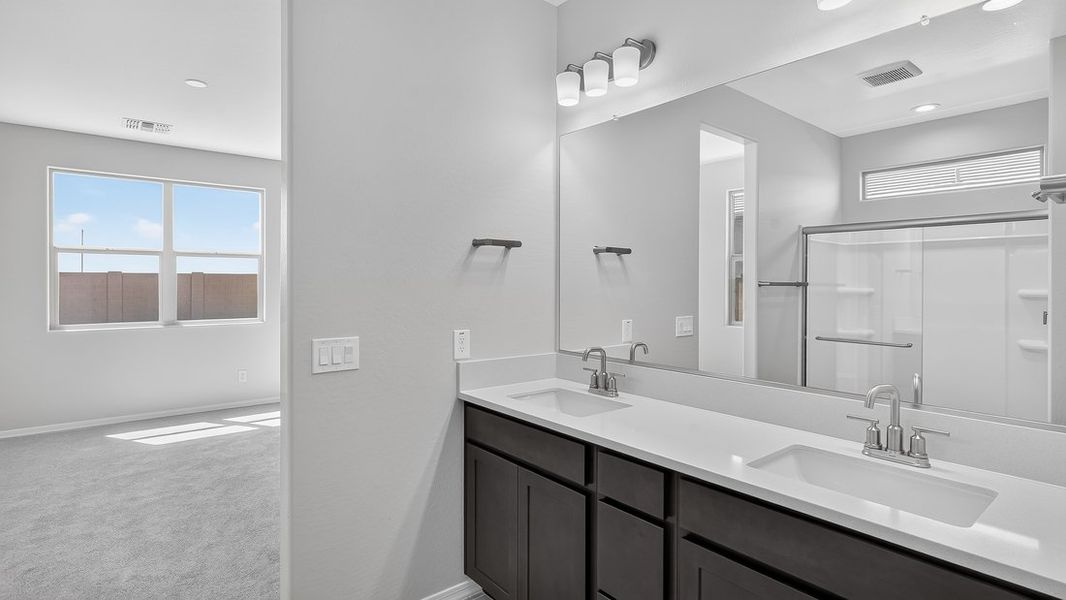 Furnished interior view inside a new home in Artisan at Asante, Surprise (Image 13).