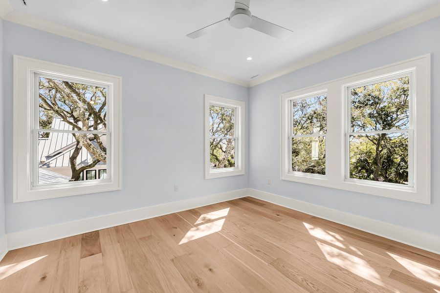 Spacious, unfurnished interior of a new home in , Isle Of Palms (Image 57).