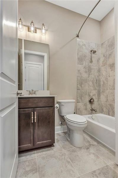 Furnished interior view inside a new home in , Newnan (Image 6).