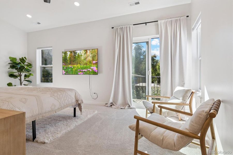 Furnished interior view inside a new home in , Denver (Image 39). Furnished interior view inside a new home in , Denver (Image 39).