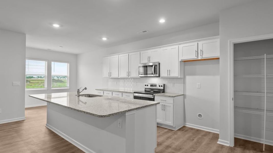 Furnished interior view inside a new home in Cambridge Park, Mebane (Image 7).