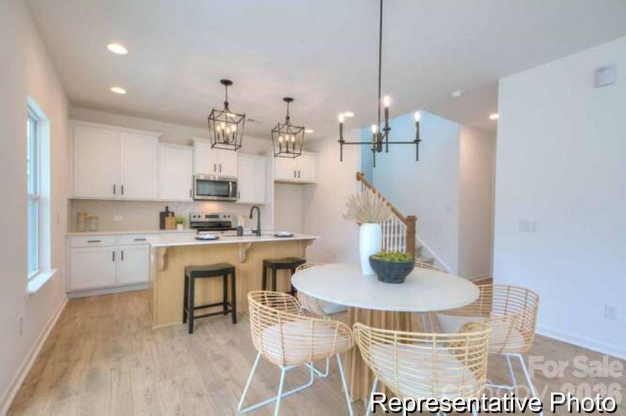 Furnished interior view inside a new home in Kensington, China Grove (Image 4).