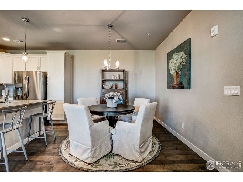 Furnished interior view inside a new home in Highlands at Fox Hill - Discovery, Longmont (Image 6).