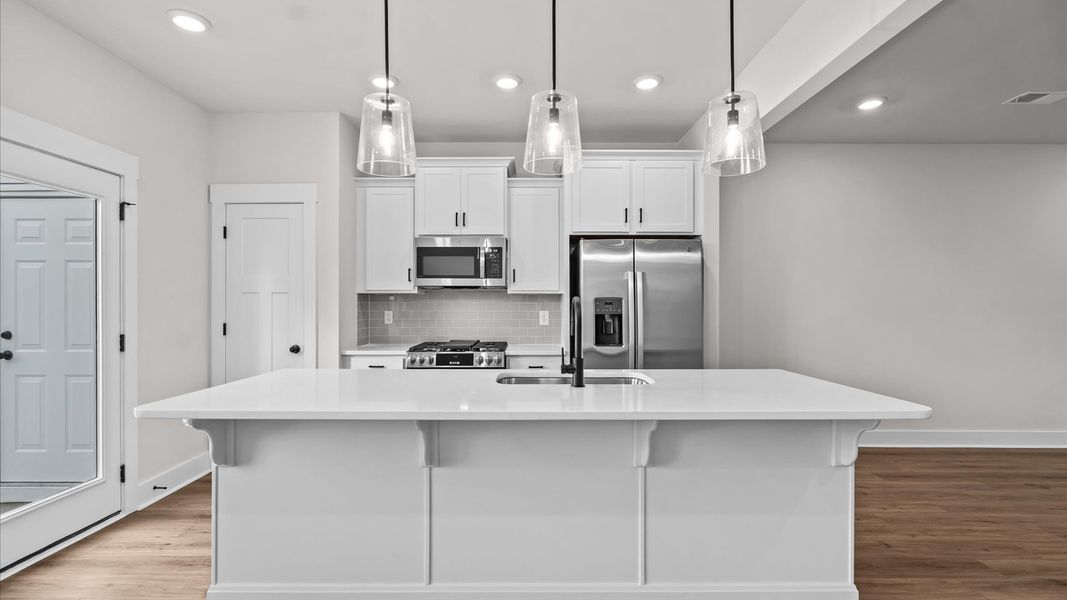 Furnished interior view inside a new home in Saluda Crossing, Piedmont (Image 10).