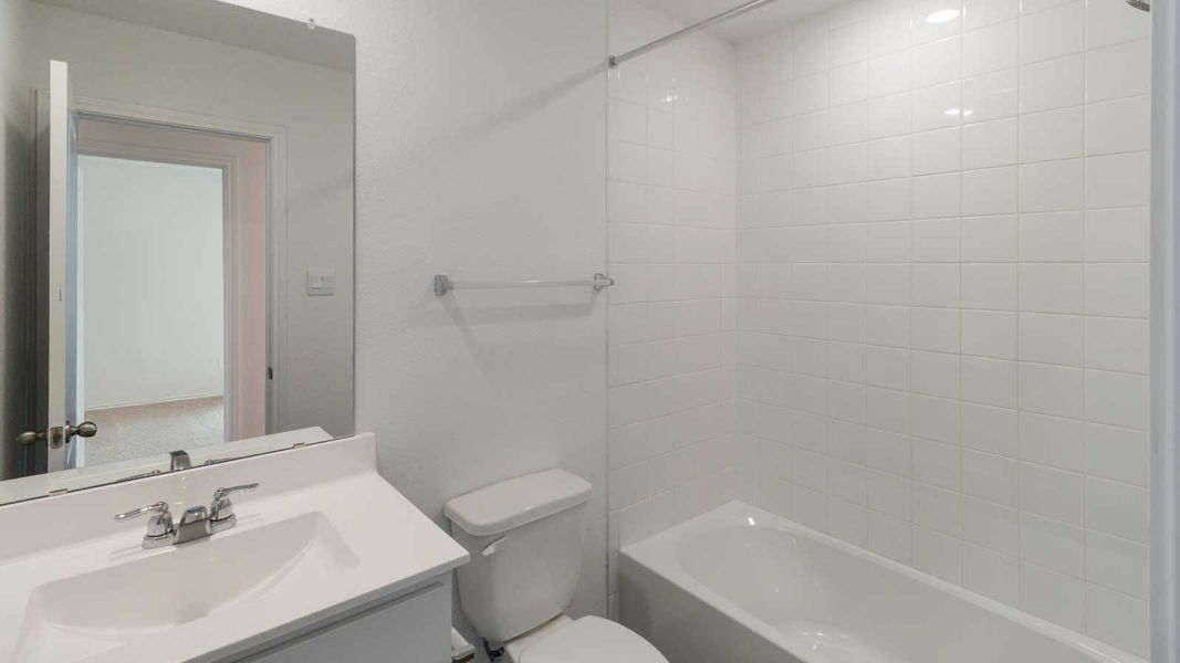 Representative furnished interior of a home built from the The Daisy by D.R. Horton in Marigold, Kyle (Image 7). Representative furnished interior of a home built from the The Daisy by D.R. Horton in Marigold, Kyle (Image 7).