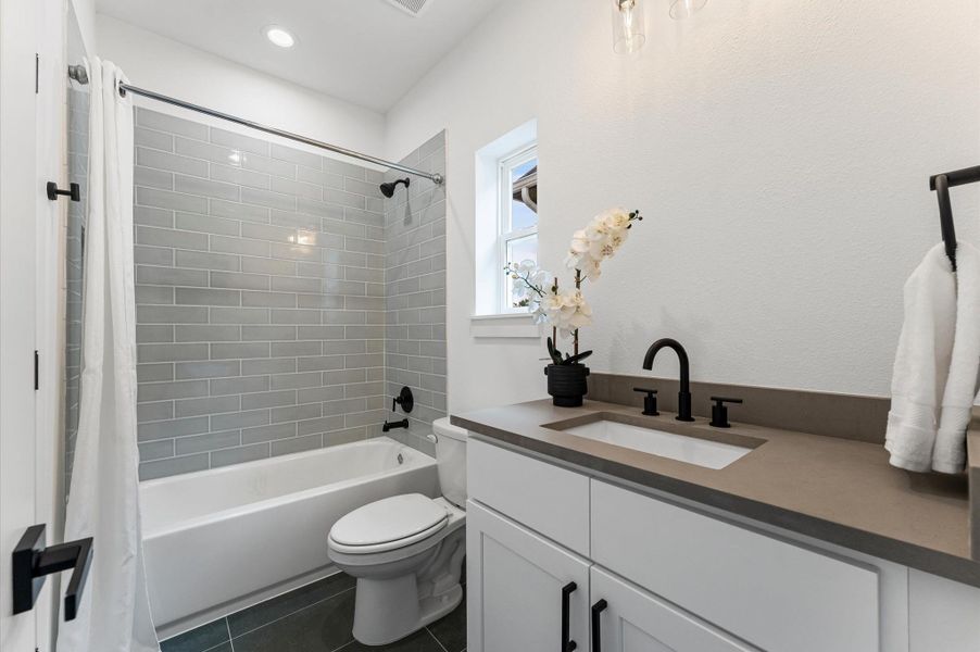 Furnished interior view inside a new home in , Houston (Image 15).