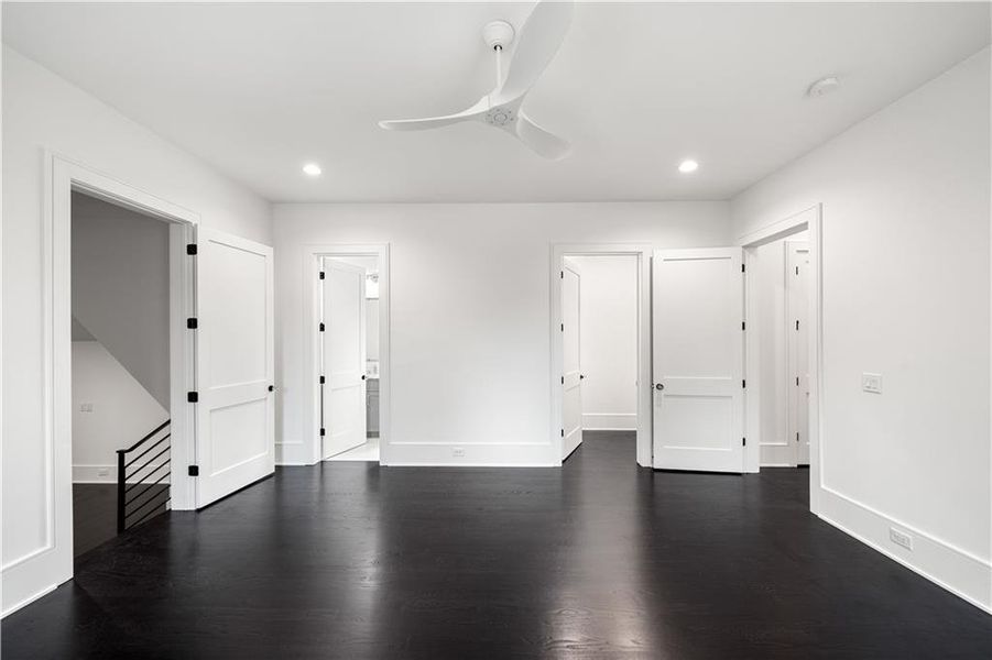 Spacious, unfurnished interior of a new home in , Sandy Springs (Image 86).