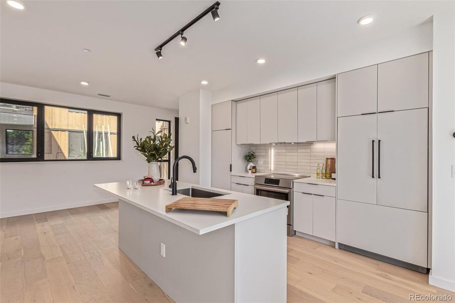 Furnished interior view inside a new home in , Denver (Image 7). Furnished interior view inside a new home in , Denver (Image 7).