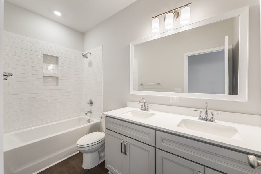 Furnished interior view inside a new home in Lakeside Saluda, Greenville (Image 14). Furnished interior view inside a new home in Lakeside Saluda, Greenville (Image 14).
