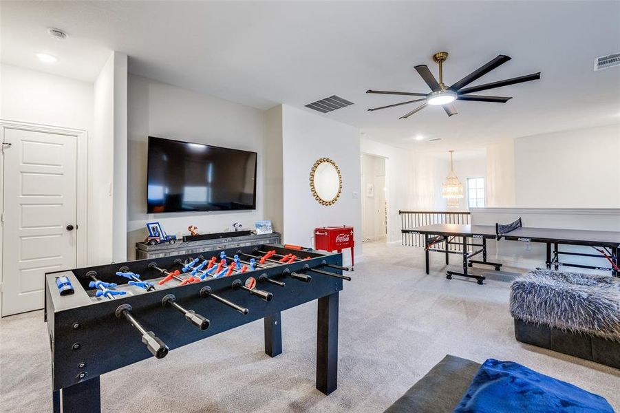 Furnished interior view inside a new home in Cambridge Crossing, Celina (Image 11).