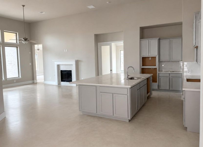 Furnished interior view inside a new home in The Meadows at Imperial Oaks, Spring (Image 9).