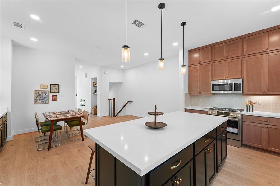 Kitchen and Dining Area