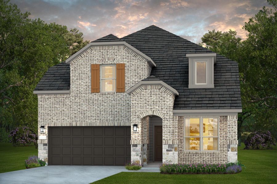 Representative exterior photo of a completed home built from the Sanford by Pulte Homes in Nopal Valley, San Antonio, TX (Image 24). Representative exterior photo of a completed home built from the Sanford by Pulte Homes in Nopal Valley, San Antonio, TX (Image 24).