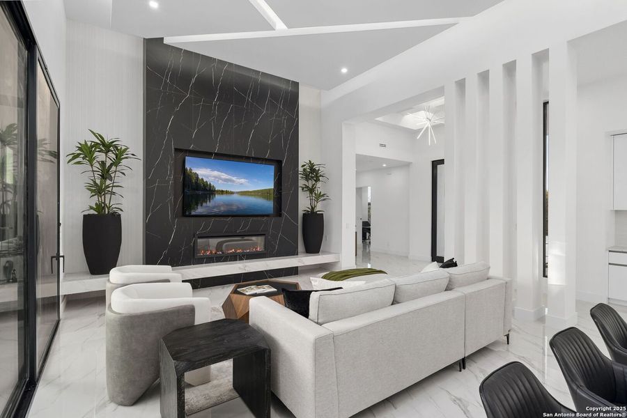 Furnished interior view inside a new home in , San Antonio (Image 4). Furnished interior view inside a new home in , San Antonio (Image 4).