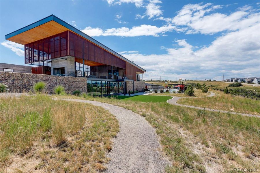 Trails and pool for outdoor lifestyle Trails and pool for outdoor lifestyle