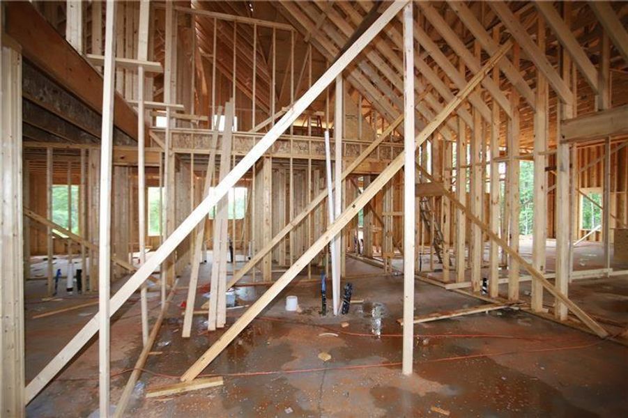 In-progress construction of a new home in , Carrollton, GA (Image 44).