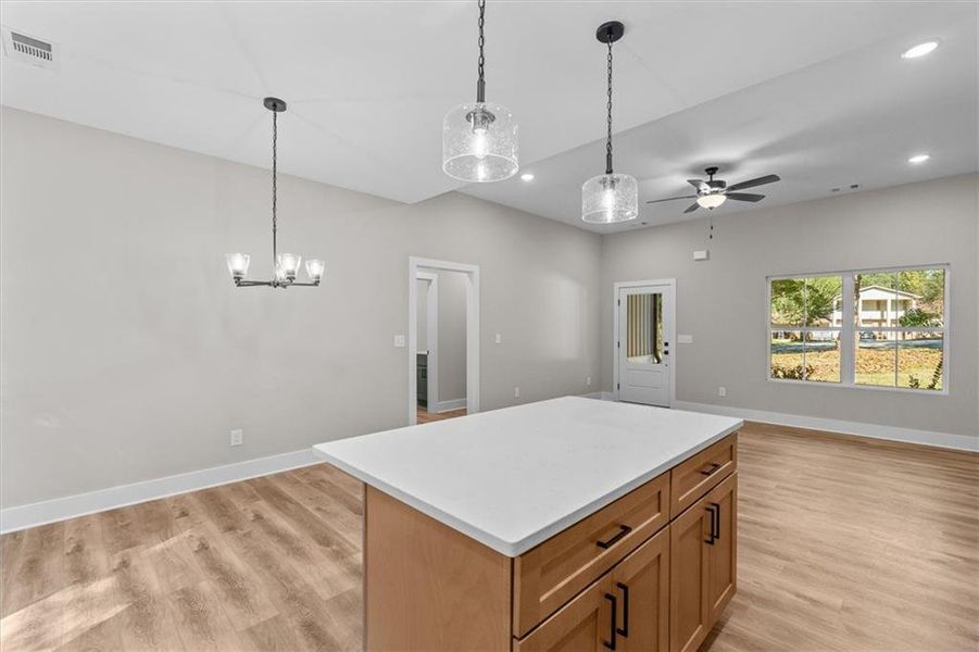 Furnished interior view inside a new home in , Carrollton (Image 6).