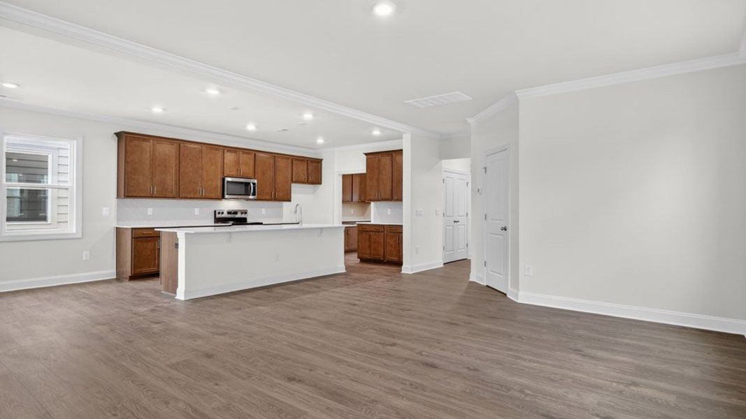 Furnished interior view inside a new home in Madden West, Fuquay Varina (Image 7).