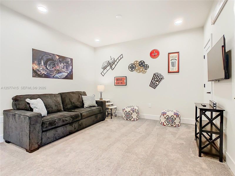 Furnished interior view inside a new home in , Clermont (Image 36).