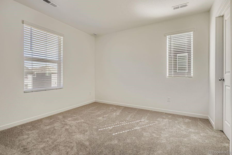 Spacious, unfurnished interior of a new home in Eastcreek Farm: The Camden Collection, Thornton (Image 12). Spacious, unfurnished interior of a new home in Eastcreek Farm: The Camden Collection, Thornton (Image 12).