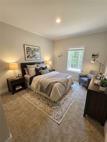 Furnished interior view inside a new home in , Gainesville (Image 9).