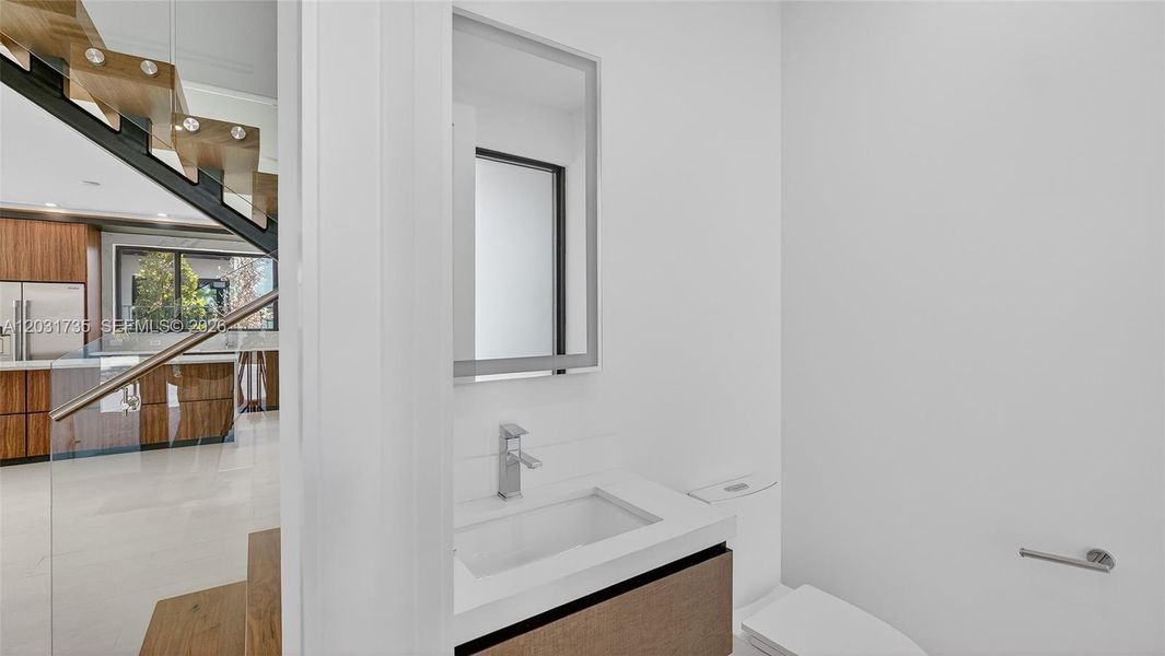 Furnished interior view inside a new home in , Dania Beach (Image 15).