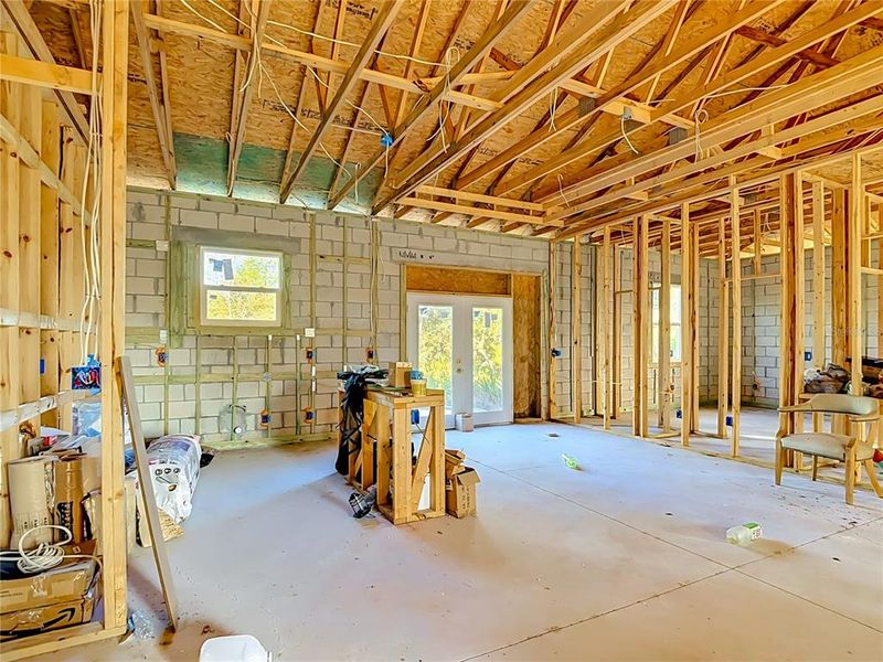 In-progress construction of a new home in , Poinciana, FL (Image 23).