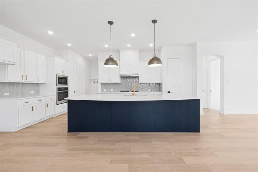 Furnished interior view inside a new home in , Mansfield (Image 11).