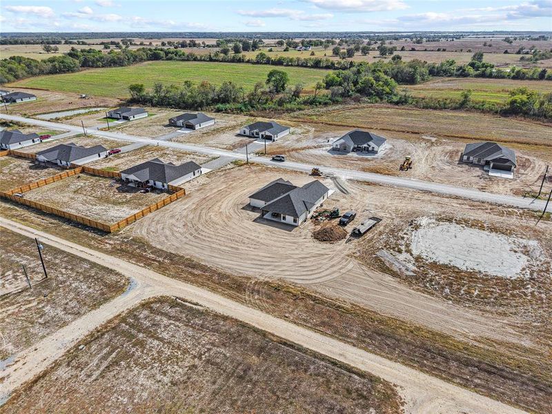 In-progress construction of a new home in , Brookston, TX (Image 34).