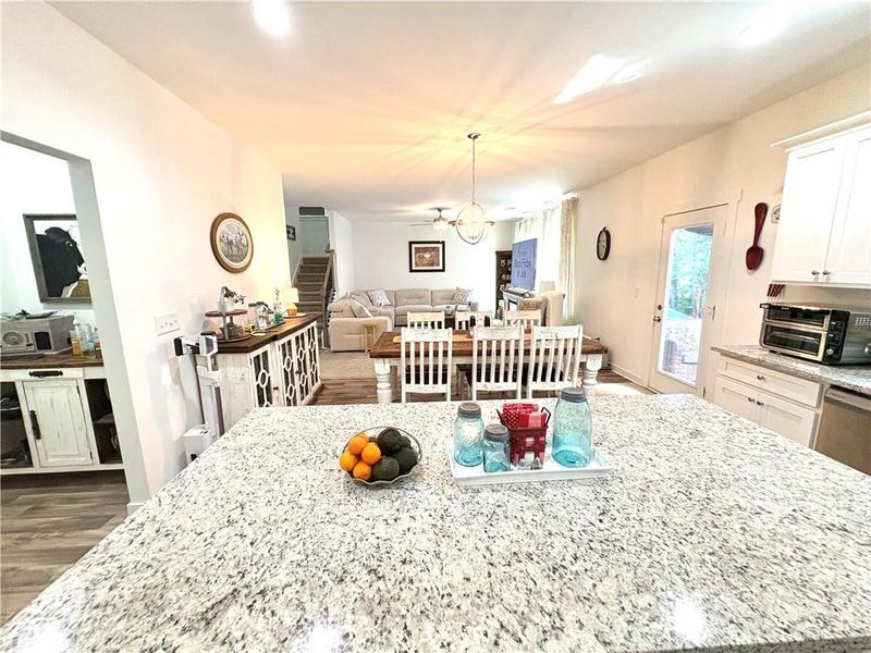 Furnished interior view inside a new home in , Toccoa (Image 9).