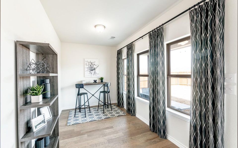 Furnished interior view inside a new home in The Reserve at Huntsville, Huntsville (Image 24).