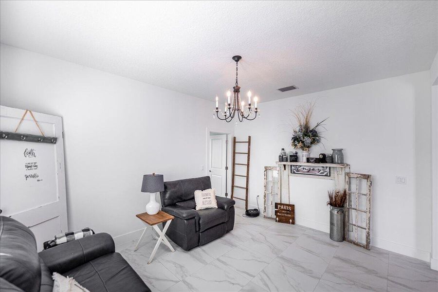 Furnished interior view inside a new home in , Port St. Lucie (Image 17). Furnished interior view inside a new home in , Port St. Lucie (Image 17).