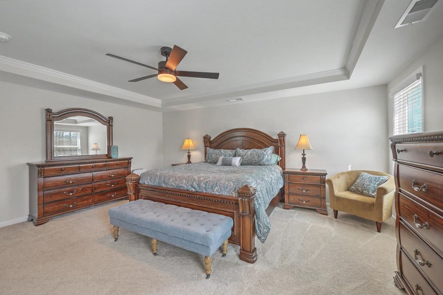 Furnished interior view inside a new home in Parker's Preserve, Ridgeville (Image 16).