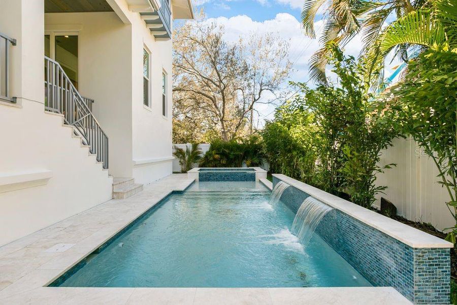 Exterior details and patio area of a home in , Tampa (Image 34). Exterior details and patio area of a home in , Tampa (Image 34).