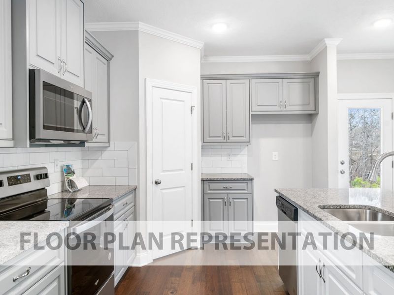 Furnished interior view inside a new home in Windsor, North Augusta (Image 7).